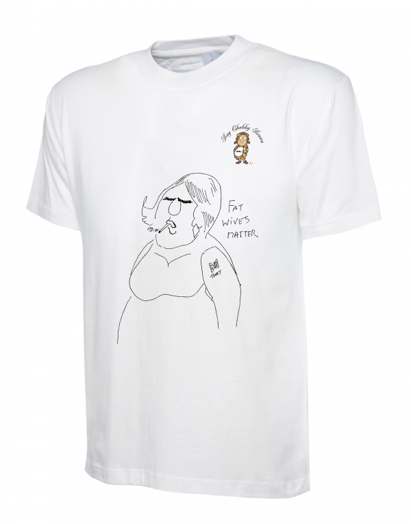 Chubby Fat Wives Matter T Shirt design 2