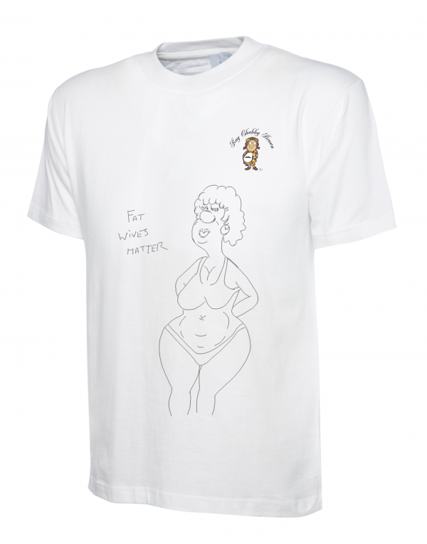 Chubby Fat Wives Matter T Shirt design 3