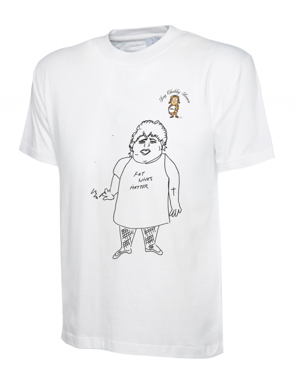 Chubby Fat Wives Matter T Shirt design 4