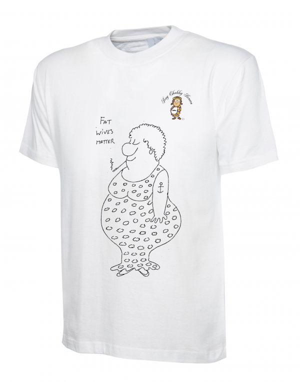 Chubby Fat Wives Matter T Shirt design 6