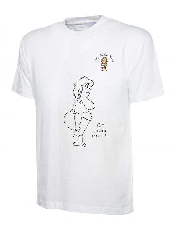Chubby Fat Wives Matter T Shirt design 7