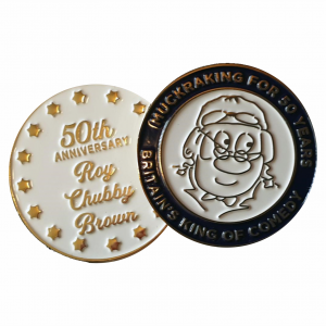 Roy Chubby Brown 50th Anniversary Coin