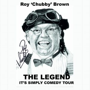 Roy Chubby Brown Canvas Sketch
